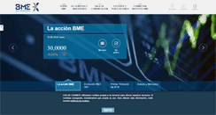 Desktop Screenshot of grupobme.es